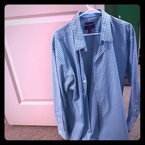 Men’s Button Up. Men’s Warehouse 18 neck 34-36